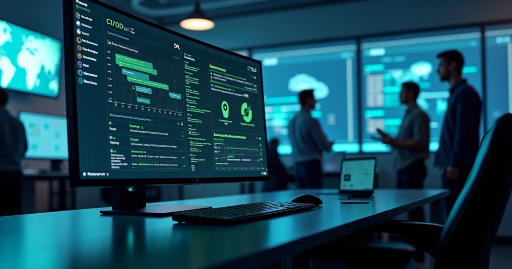 Painel de automação de testes em pipeline DevOps com IA e métricas de qualidade de código